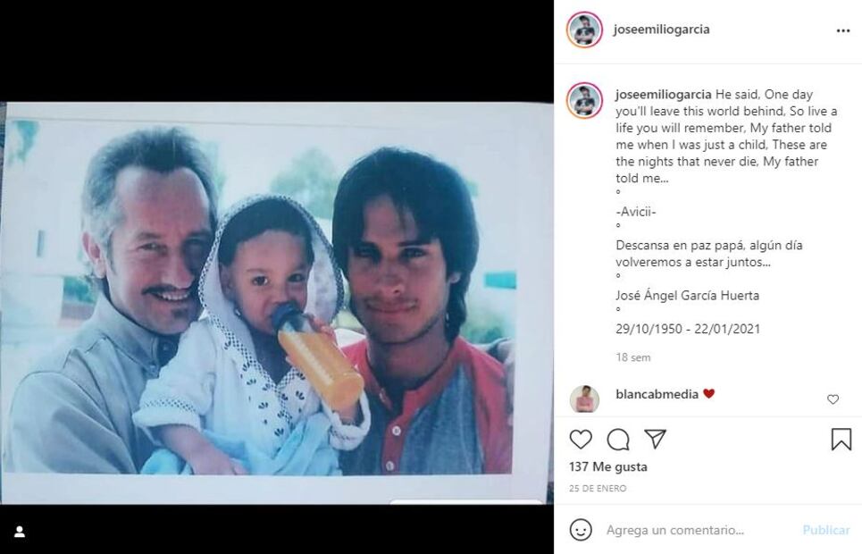 Hermano de Gael García demandará a Bella de la Vega, la viuda de su papá