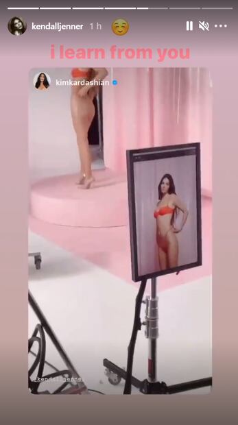 Kendall Jenner arrebata suspiros con minúsculo bikini rojo 
