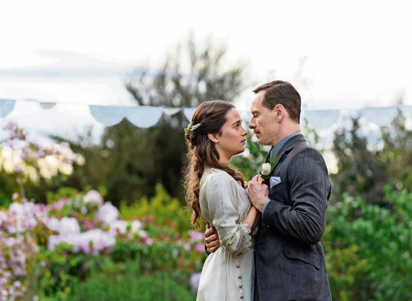 Alicia Vikander y Michael Fassbender / Foto: AFP