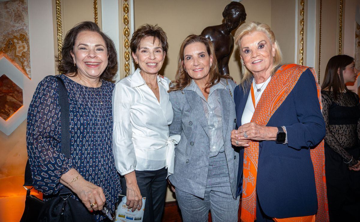 Erika de la Fuente, Mónica de la Fuente, Mónica Vázquez y María de los Ángeles Aldir / Foto: Edgar Silva Fuentes S.