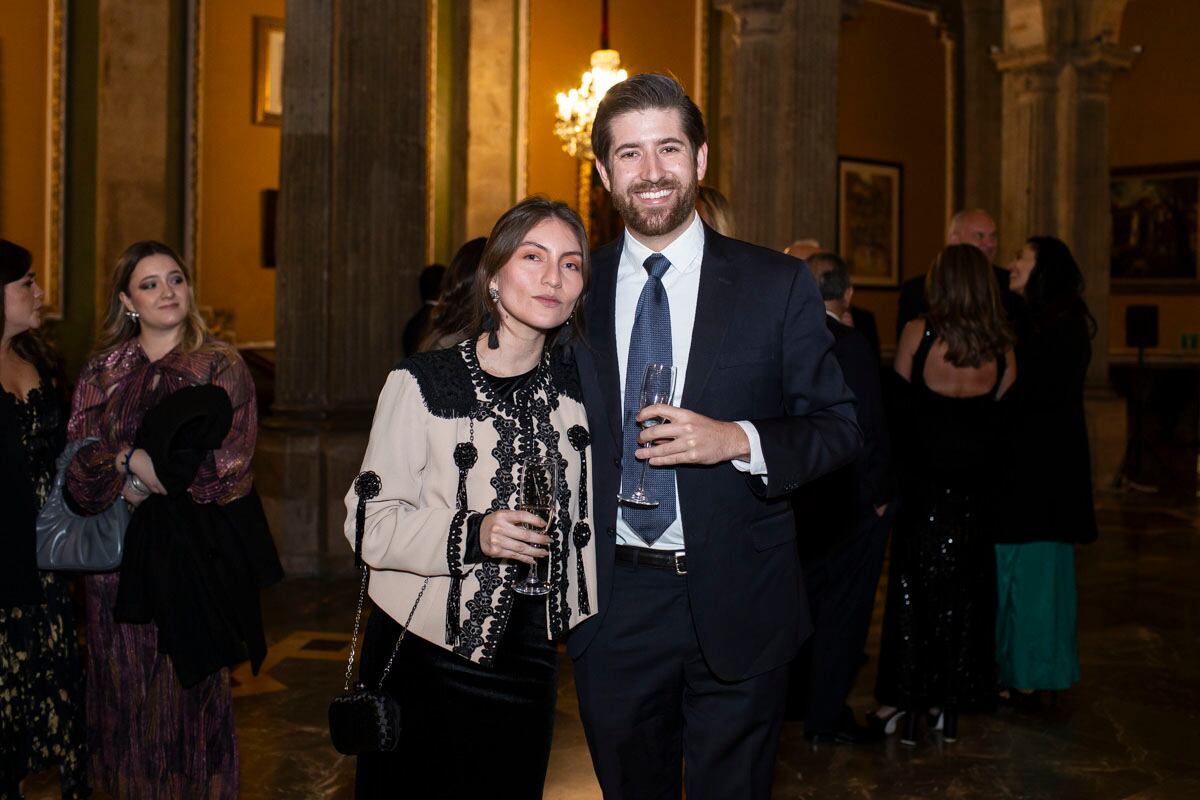 Alejandra López y Alejandro Represas. (Foto: Esteban Torreblanca)
