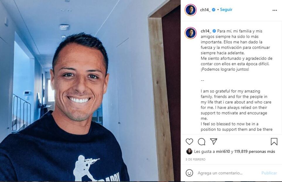 "Chicharito" sobre Sarah Kohan: "Encontré a una madre de mis hijos espectacular"