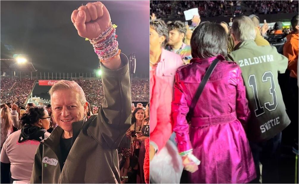 Arturo Zaldívar en el concierto de Taylor Swift / Instagram: @arturozaldivarl