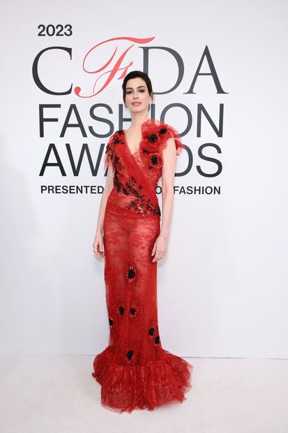 Anne Hathaway/AFP