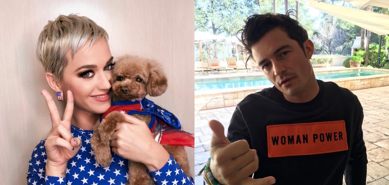 Con tremendo anillo de compromiso, Katy Perry se compromete con Orlando Bloom 