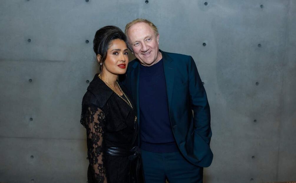 Salma Hayek y François-Henri Pinault / Foto: Getty Images
