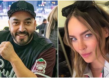 Video: Se burlan de Lupillo Rivera con la 'kiss cam' y foto de Belinda en un juego de beisbol