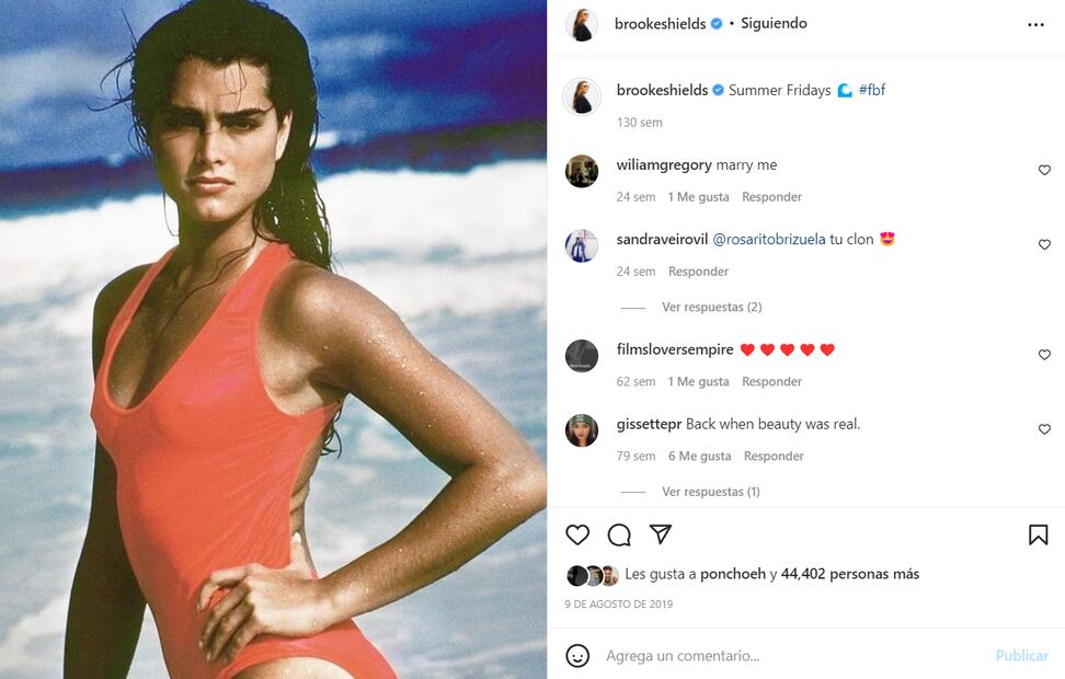 Brooke Shields posa braless a los 56 años: demuestra que para ser sexy no hay edad