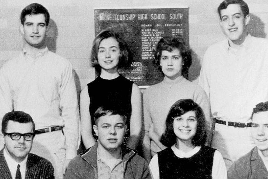 ¿Cómo era Hillary Clinton en su juventud?