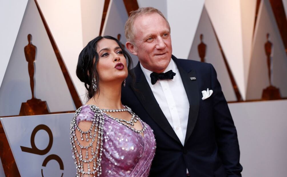 Salma Hayek responde a los que dicen que se casó por dinero