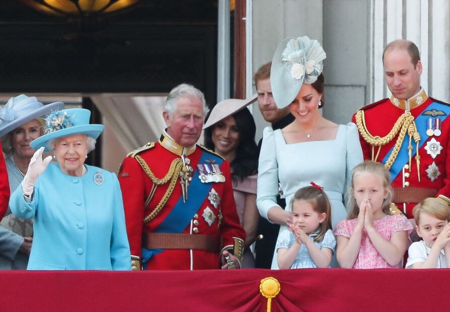 5 veces que la princesa Kate Middleton vistió del mismo color que Isabel II