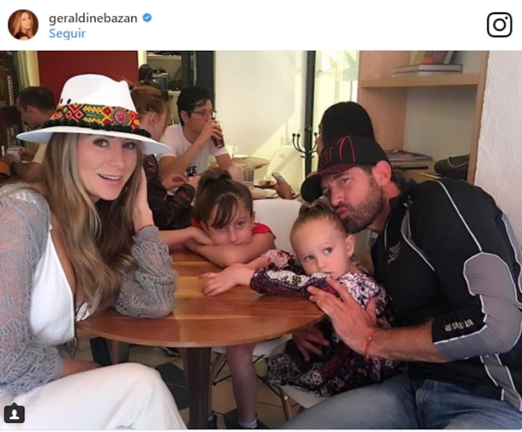 La última foto de Geraldine Bazán y Gabriel Soto juntos