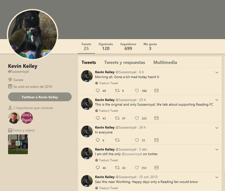 El príncipe Harry y Meghan Markle tomaron una cuenta de Instagram que era de otra persona 