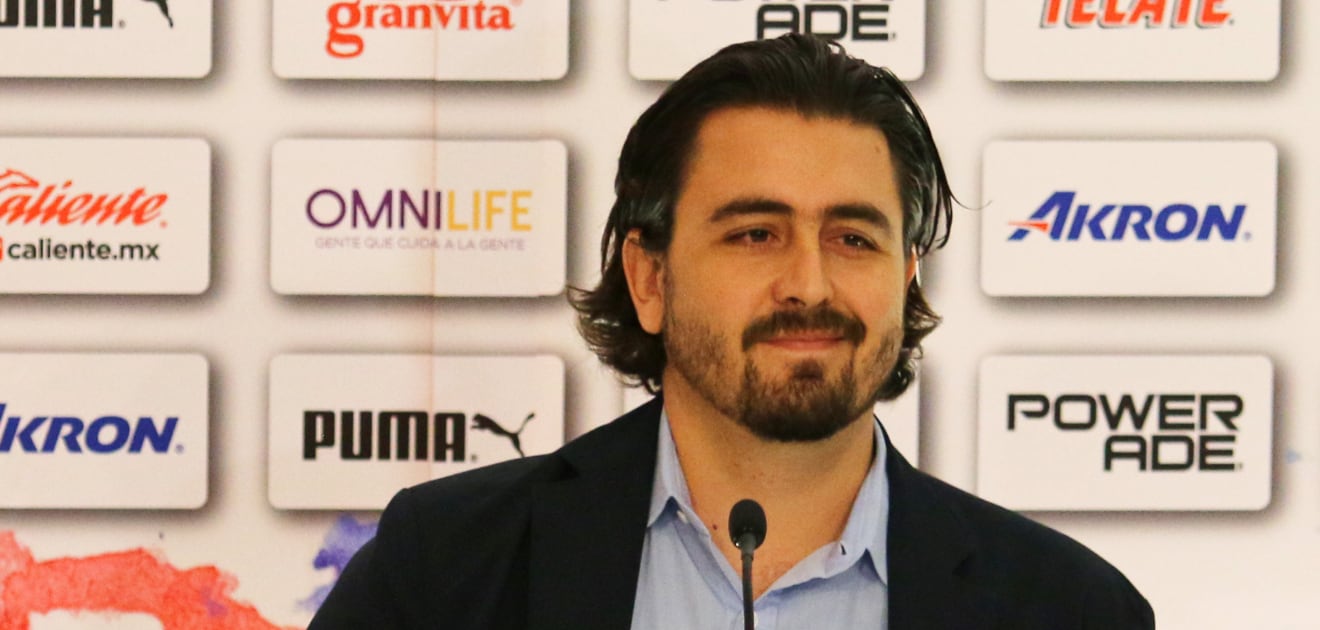 Él es Amaury Vergara, el nuevo presidente de Chivas