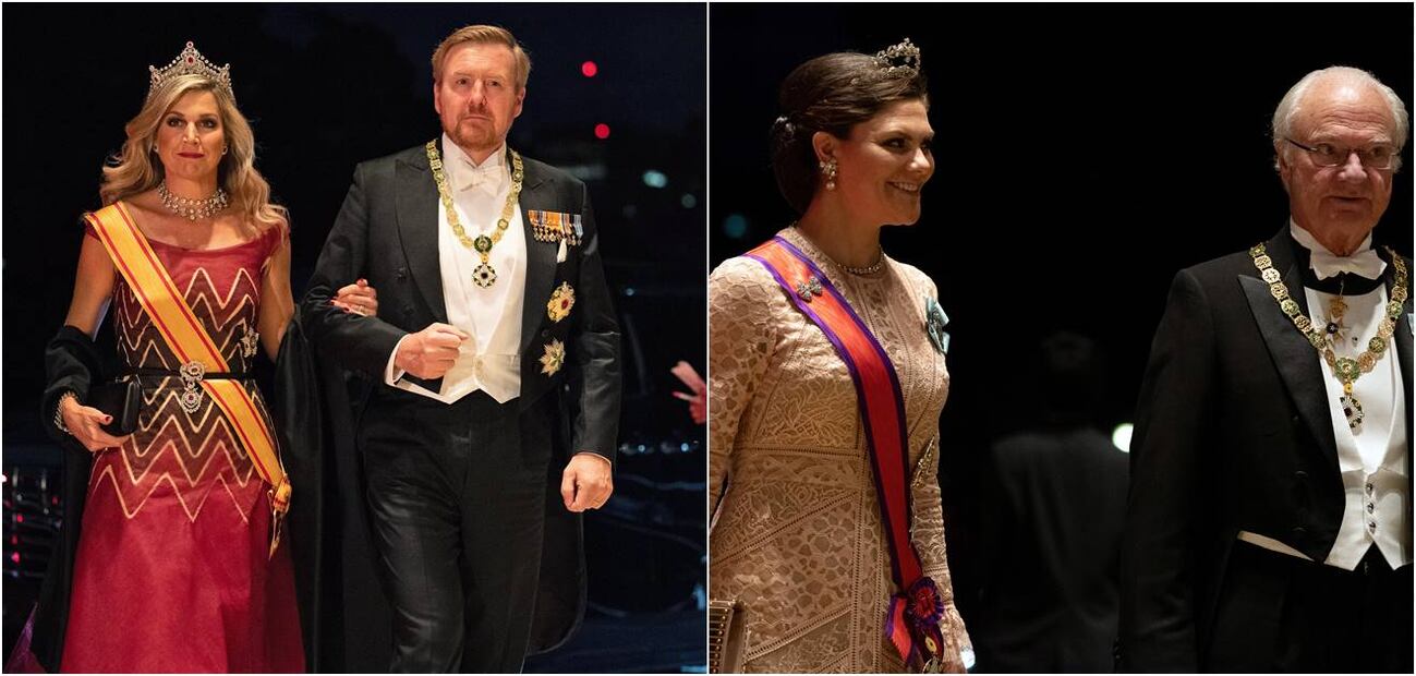 Así fue el lujoso banquete en honor al emperador Naruhito de Japón