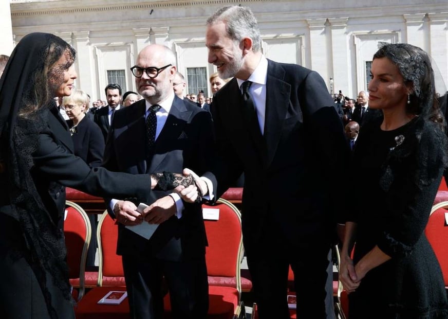 Melania Trump y los reyes Felipe VI y Letizia de España / Foto: EFE