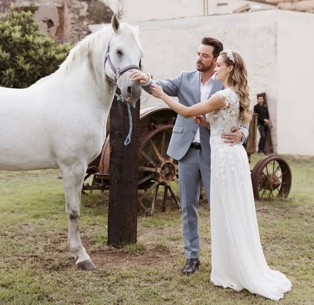 La boda civil de Mane de la Parra y Ligia Uriarte / Foto: Instagram
