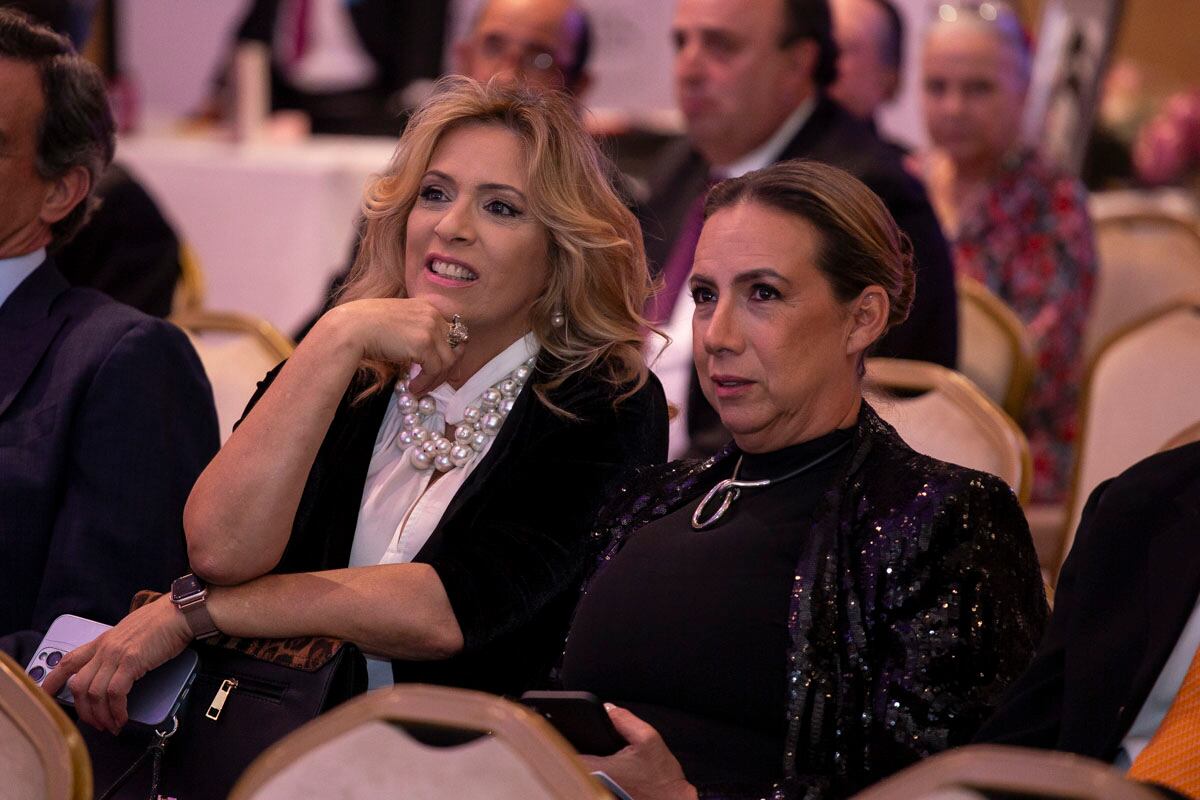 Andrea Weber y Mirila León de la Barra. (Foto: Esteban Torreblanca)
