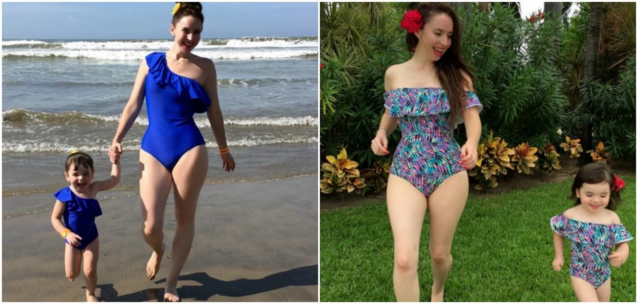 Andrea Torre y los adorables outfits que combina con sus hijos 