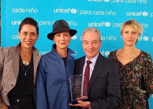 La UNICEF reconoce a César Costa 