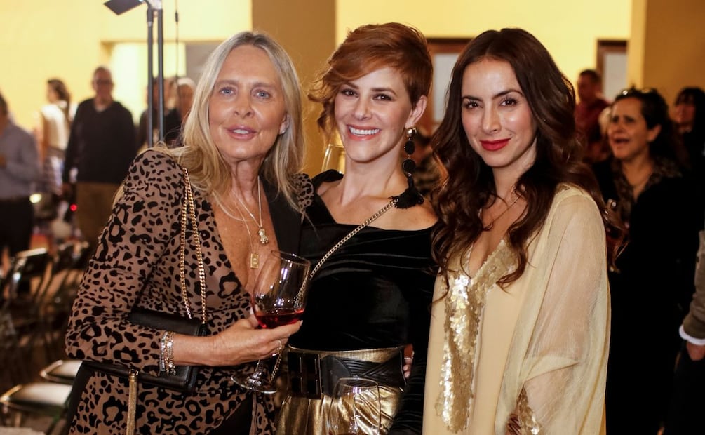 Betty Mizrahi, Pamela Jean y Claudia Lizaldi / Foto: Esteban Torreblanca