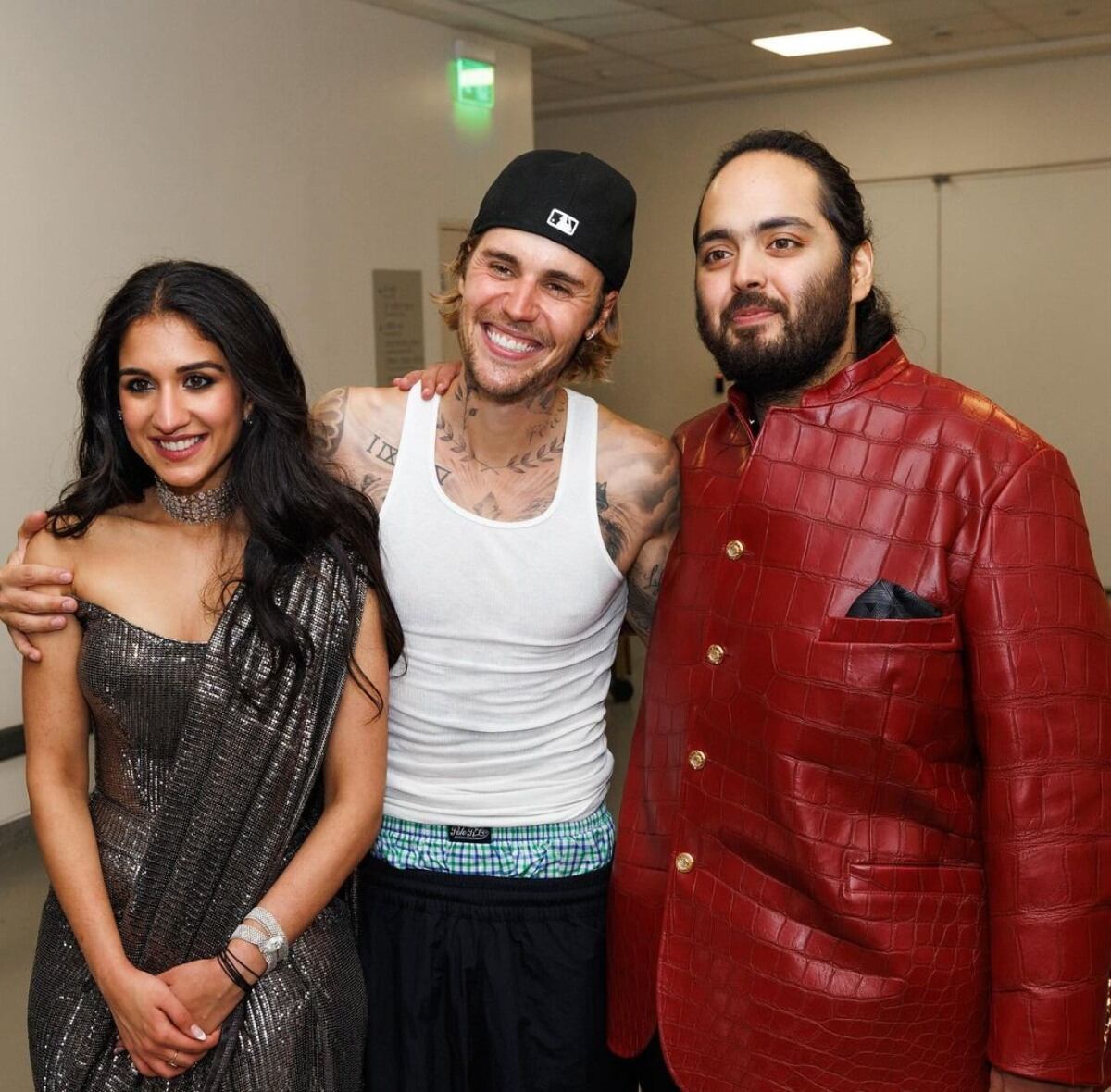 Los invitados a la boda de Mukesh Ambani y Radhika Merchant disfrutaron del show de Justin Bieber / Foto: Instagram