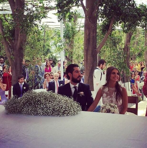 Las fotos que no habías visto de boda de Michelle Renaud