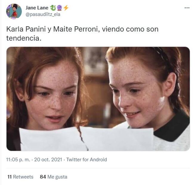 ¿Por qué comparan a Maite Perroni con Karla Panini en memes?