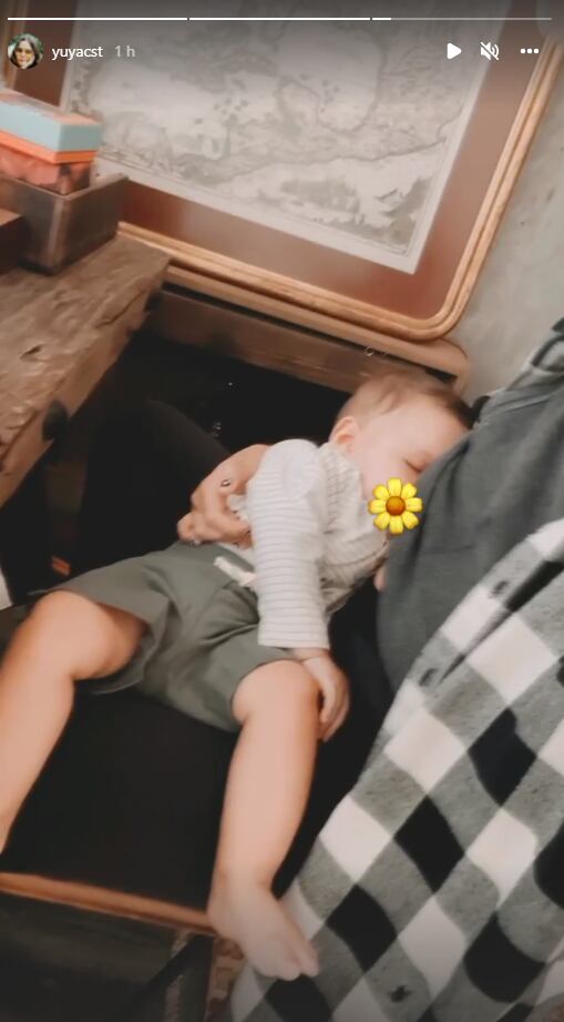 Yuya, pareja de Siddhartha, enseña lo mucho que ha crecido baby Mar