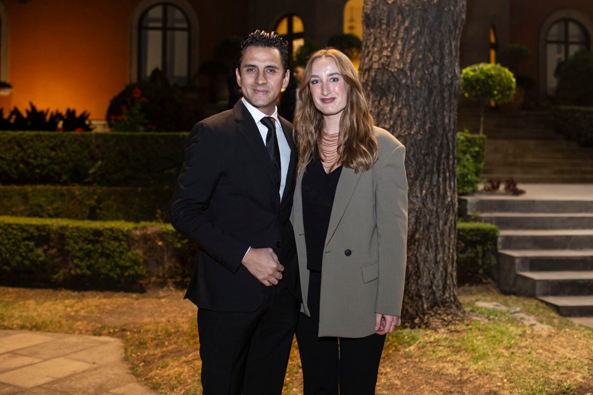 Luis Thomas y Arianne Setién. (Foto: Esteban Torreblanca)