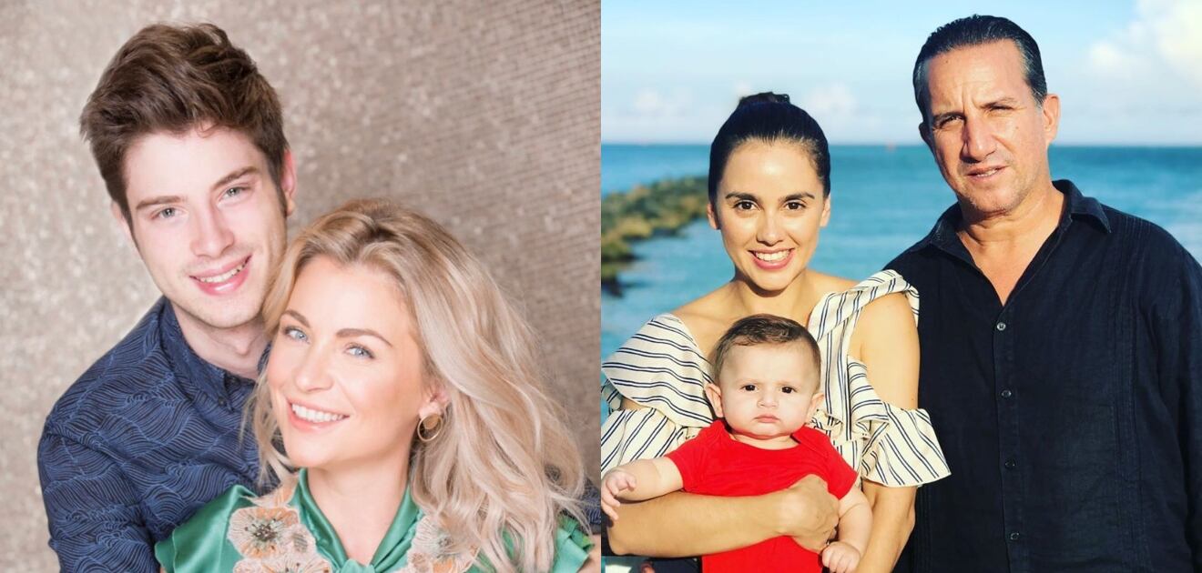 Nicolás, hijo de Ludwika Paleta y Plutarco Haza, comparte tiempo con su hermano Leo 