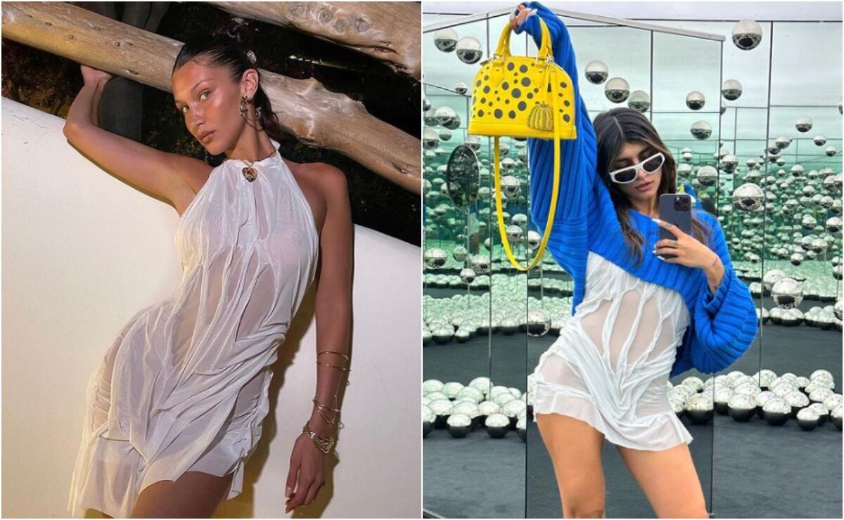 El look más arriesgado de Shakira con un wet dress utilizado por Mia Khalifa y Bella Hadid
