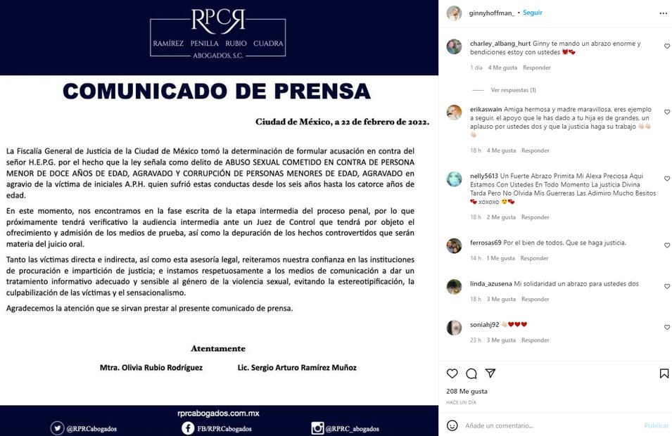 Héctor Parra, acusado formalmente de abuso sexual