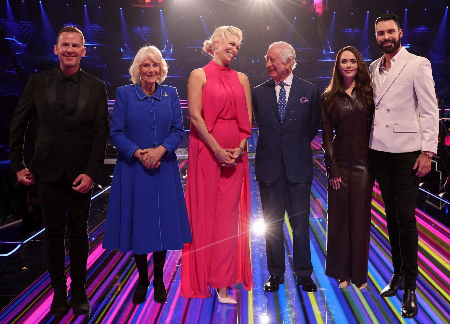La participación de Carlos III y Camila en Eurovisión provoca memes