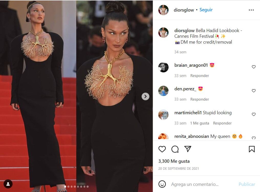 Festival de Cannes: 7 llamativos looks a lo largo de los años