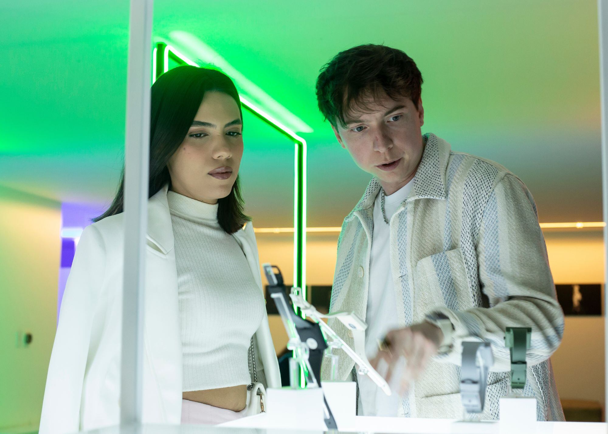 Isabella Barrero e Iván Vega. (Foto: Esteban Torreblanca)