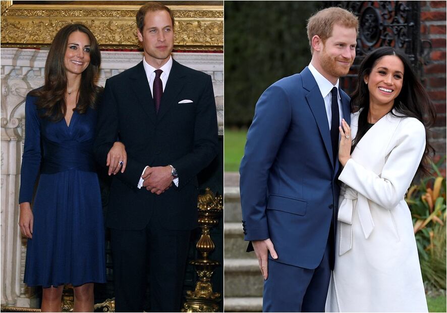 Las similitudes entre Kate Middleton y Meghan Markle 