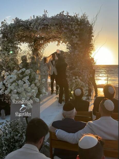 La boda de ensueño de Therese Gotlib y Yosef Genish / Instagram
