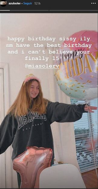 Juan Soler y Maky Soler felicitan a su hija Mía por su cumpleaños 15 