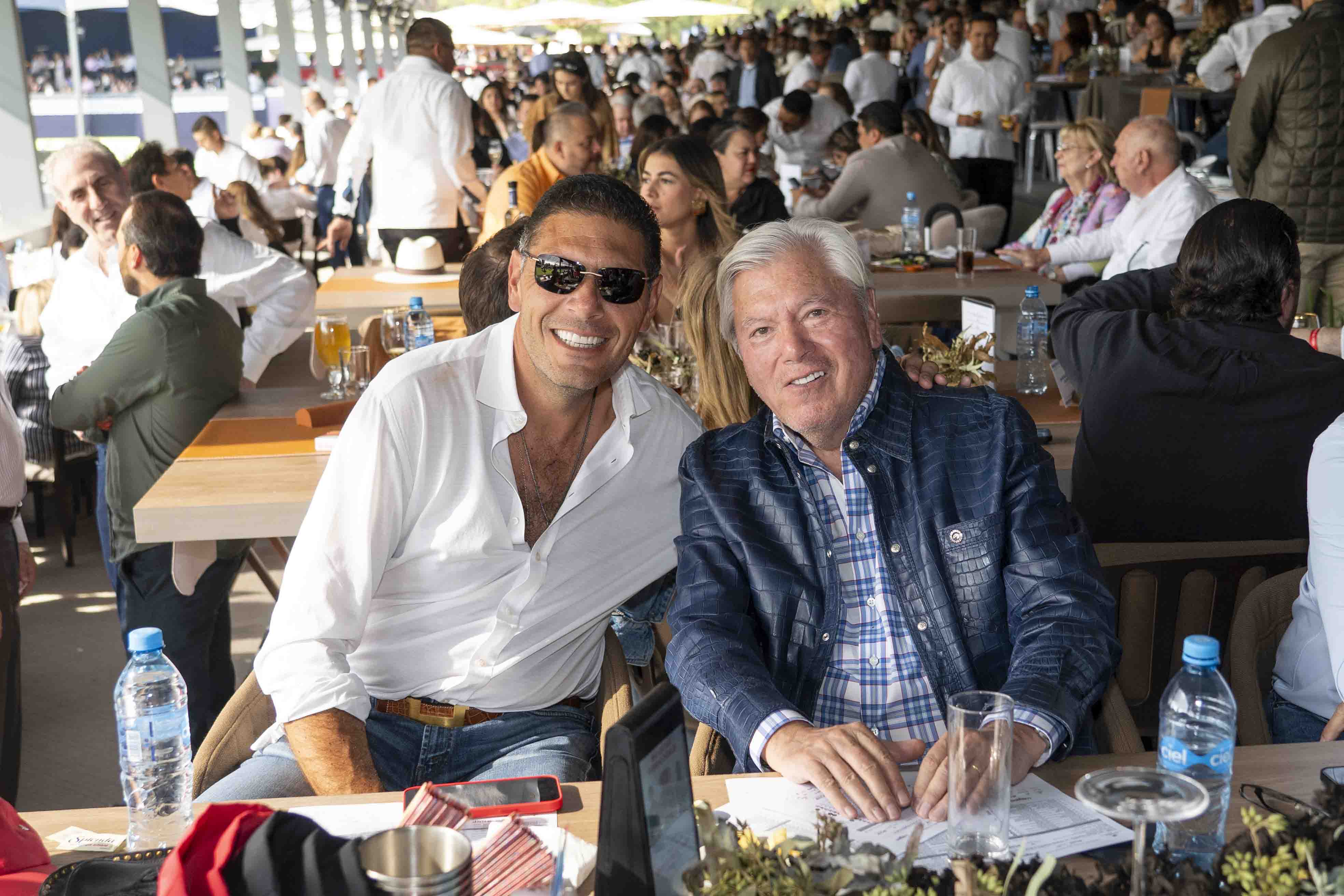 Carlos Hank González y Carlos Hank Rhon. (Foto: Arturo Quintero)