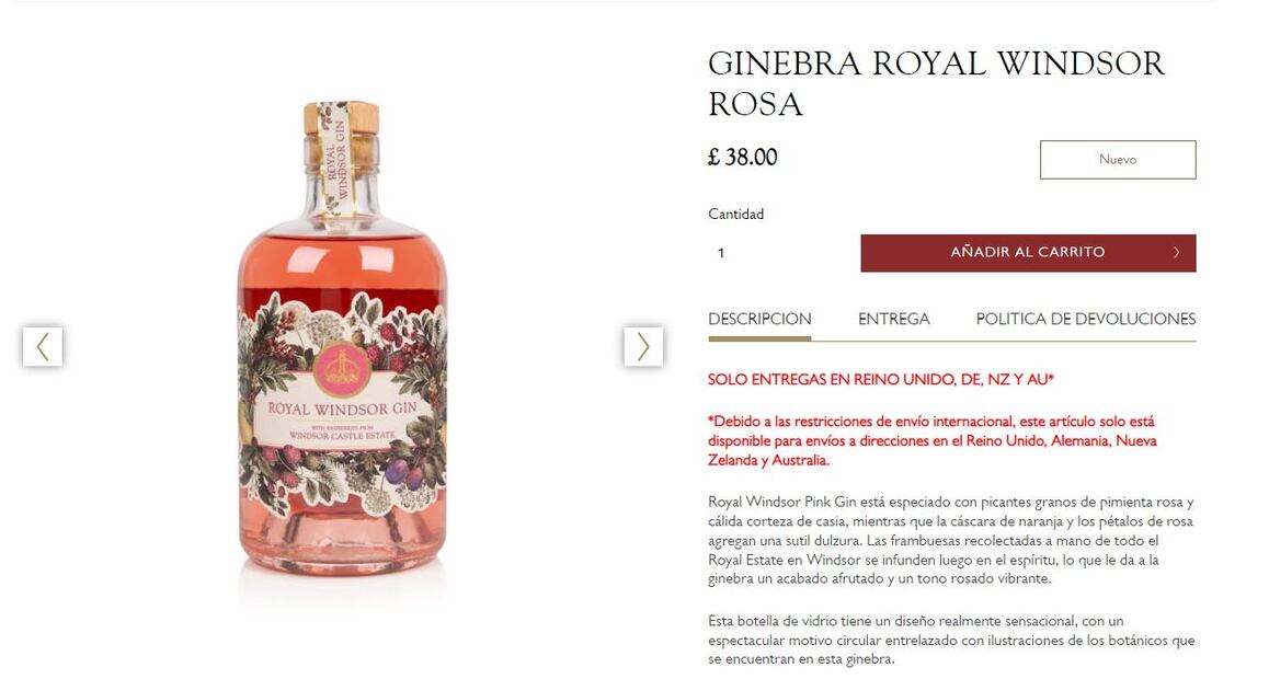 Carlos III lanza bebida especial por su coronación ¡y es de color rosa!