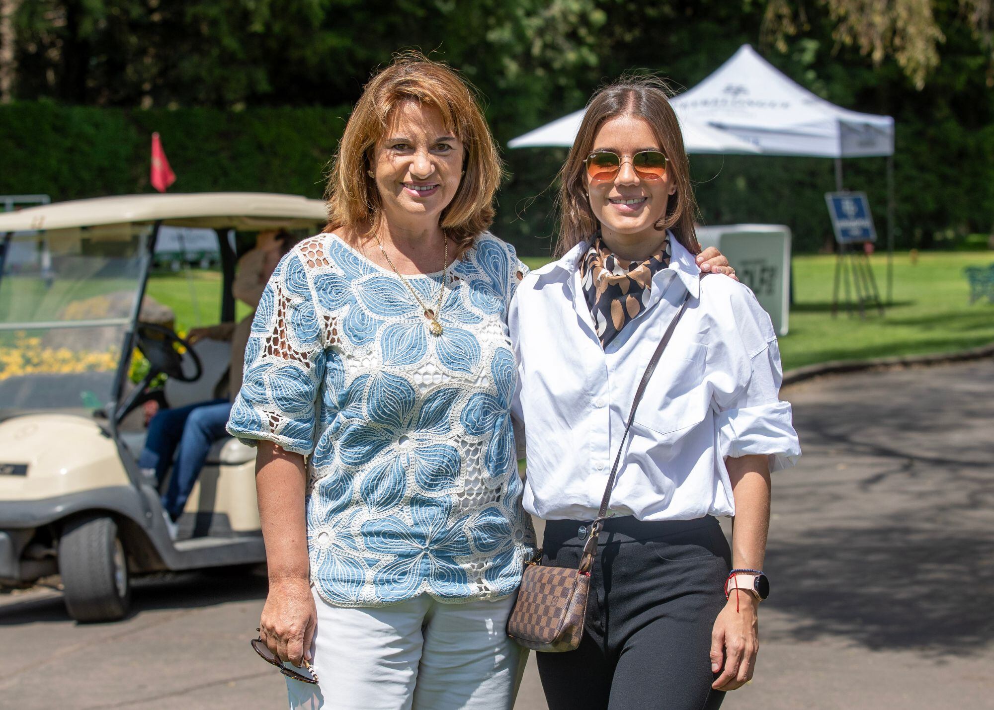 Rocío Fernández y Paulina Iza. (Foto: Edgar Silva Fuentes)