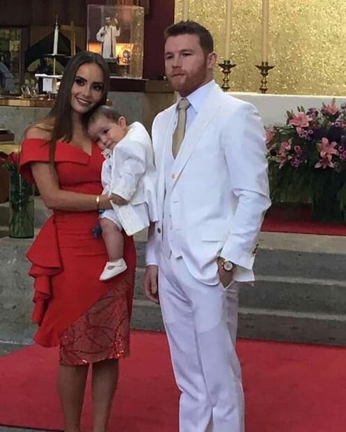 Saúl 'Canelo' Álvarez más tierno que nunca con su pequeña hija María Fernanda 