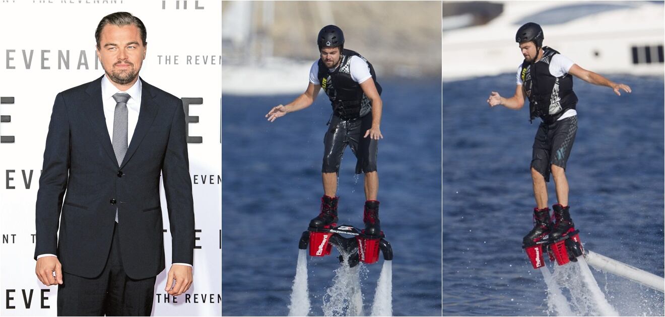 Los deportes extremos de los famosos 