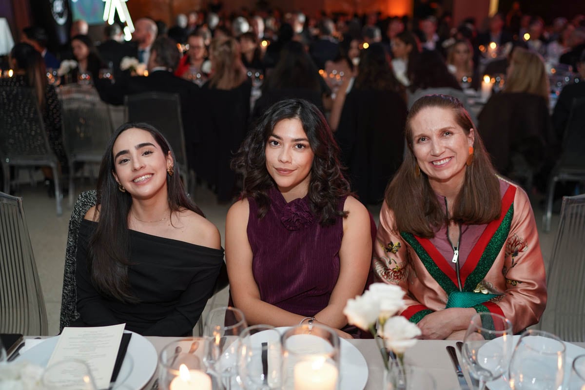 Danielle Desfassiaux, Andrea Ruiz y Carmen Robles. (Foto: Leonardo Gómez)