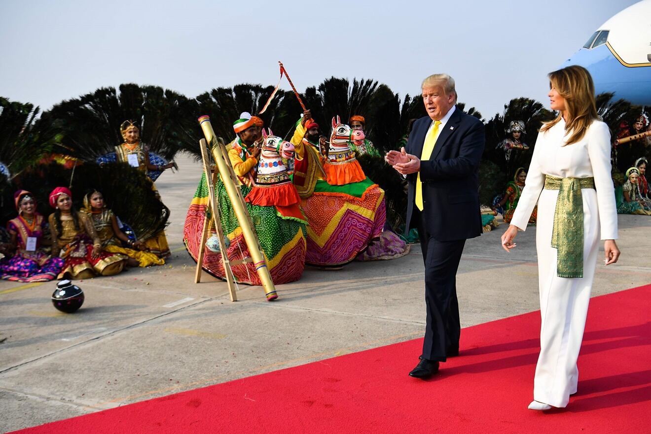 Donald Trump se prepara para un menú sin carne en su visita a India