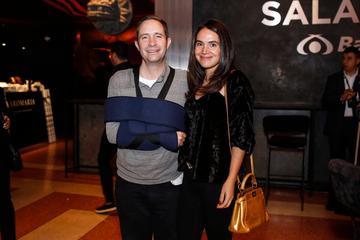 Benjamín Salinas y Fernanda Castillo. (Foto: Esteban Torreblanca)