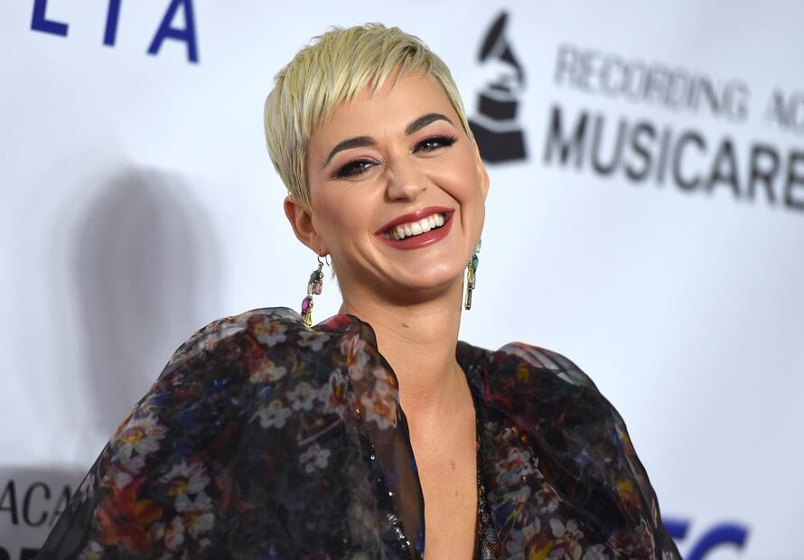 Katy Perry y el simpático ultrasonido de su bebé con "la Britney señal" 