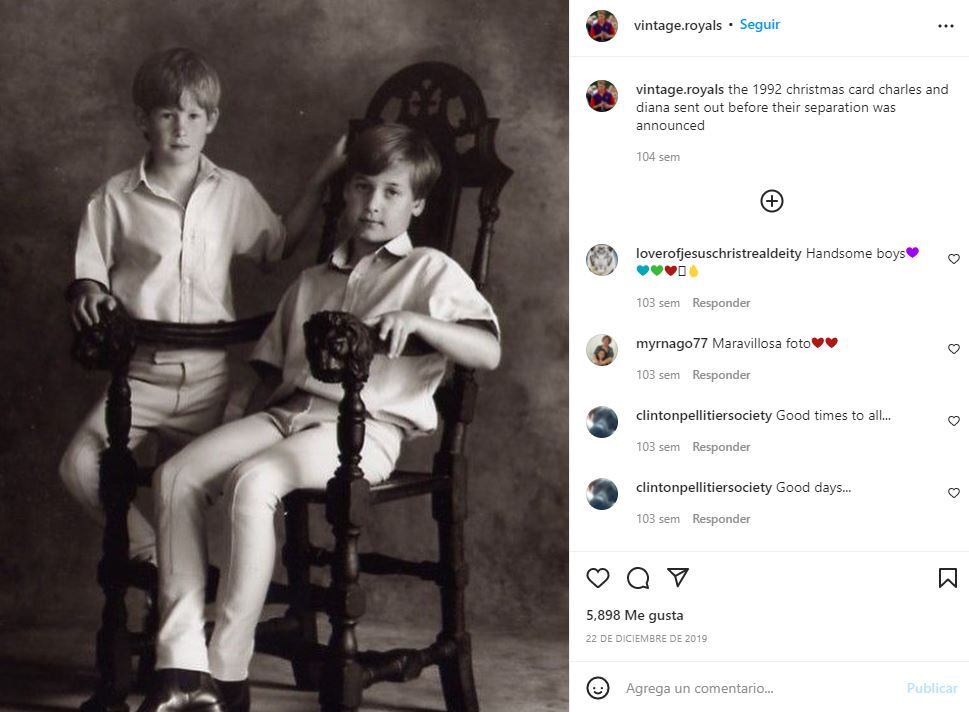 Carlos y Diana de Gales: La última tarjeta de Navidad que enviaron juntos