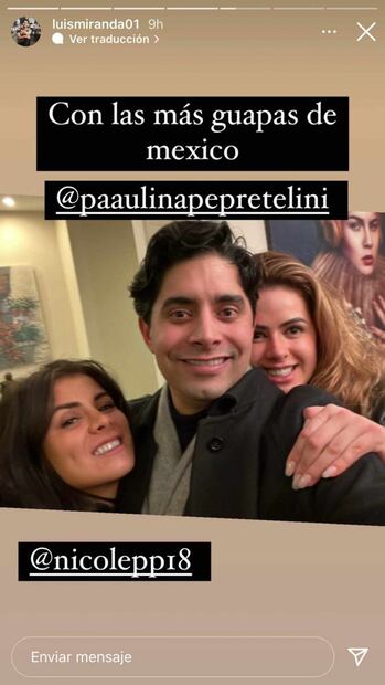 Tania Ruiz pasa Navidad con Paulina y Nicole Peña Pretelini
